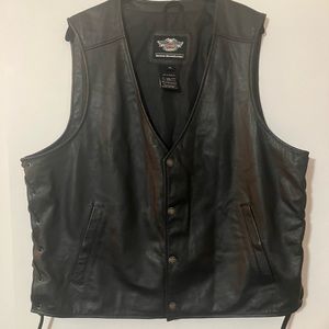 Pre Owned Mens Harley Davidson Pathway Vest in XL. No Tags